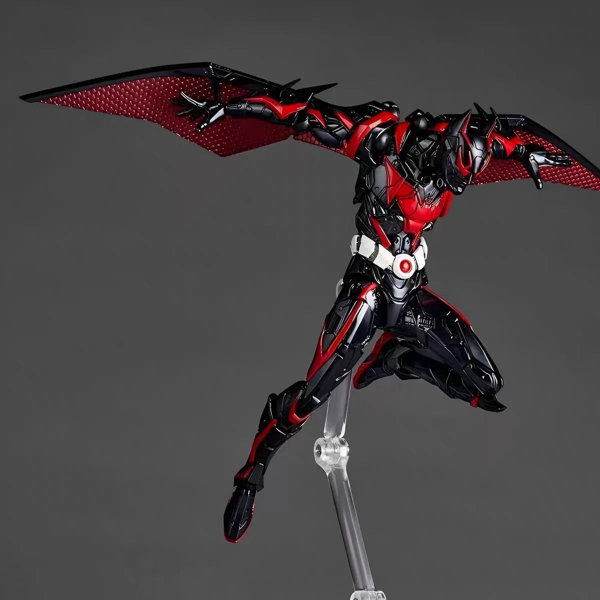 AMAZING YAMAGUCHI 1/12 Scale PVC Action Figures Kaiyodo Revoltech Batman Beyond Batman Ver. Model Collection Toy