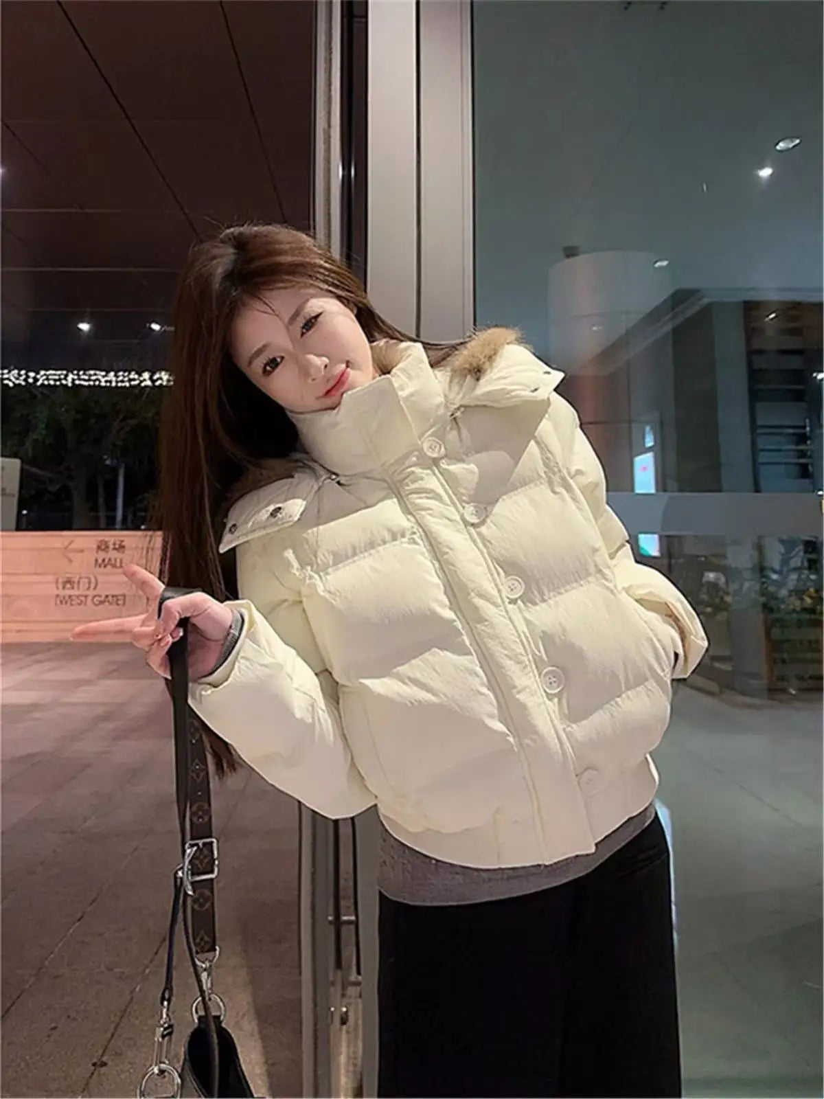 Winter Hooded Puffer Jacket