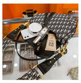 Luxury Microfiber Leather Multi-Way Clutch