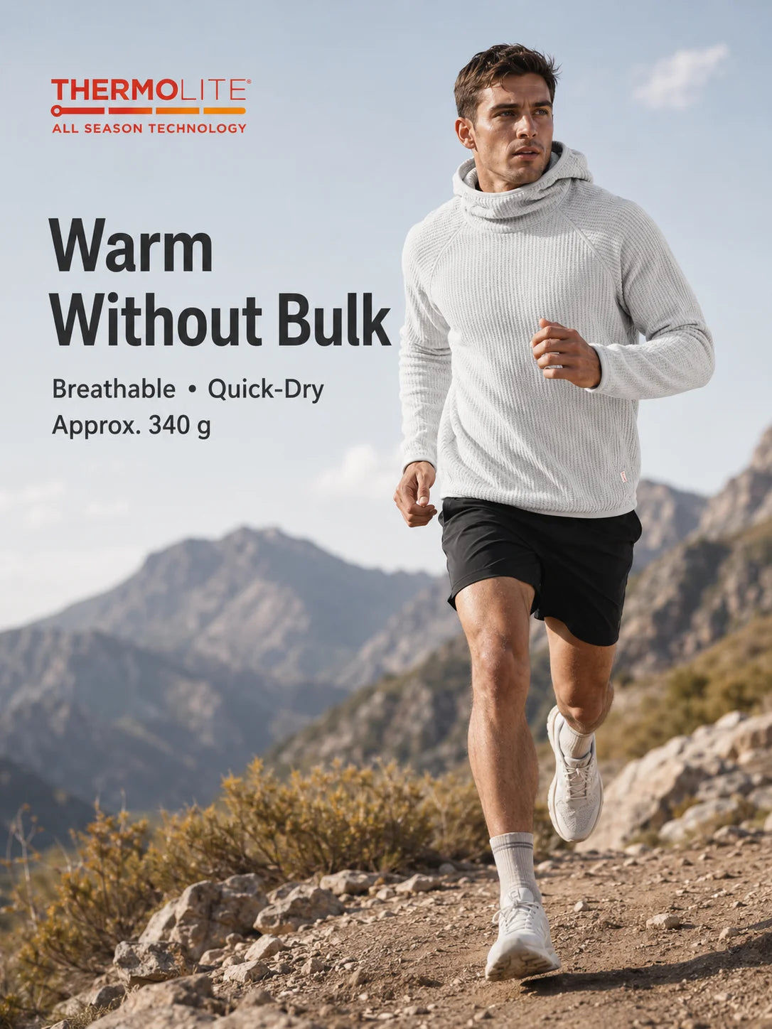 Everyday Warmth Knit Pullover Hoodie