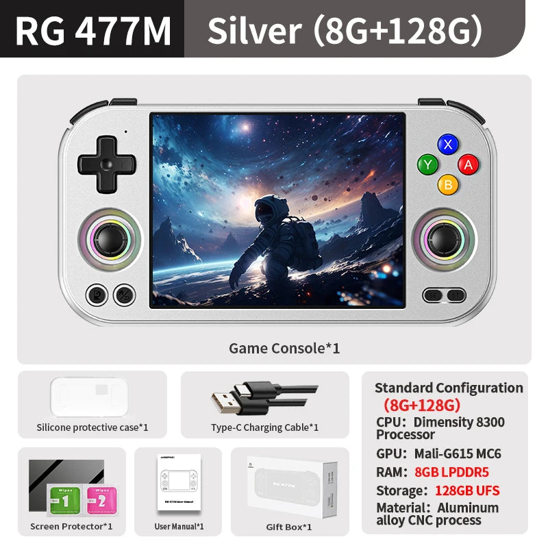 Anbernic RG477M Handheld Game Console 4.7" LTPS