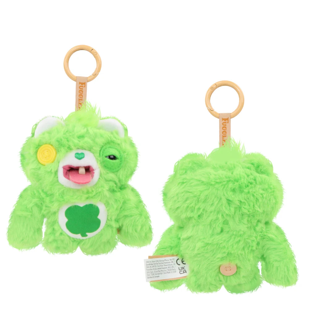 Original Fuggler Keychain Plush Toys Fugglers Fugg Alley Cat Pandents Stuffed Animal Fugg UNGGETS Keyrings Plushies Dolls Gifts