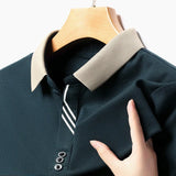 Men's Classic Solid Polo Shirt | Everyday Elegance