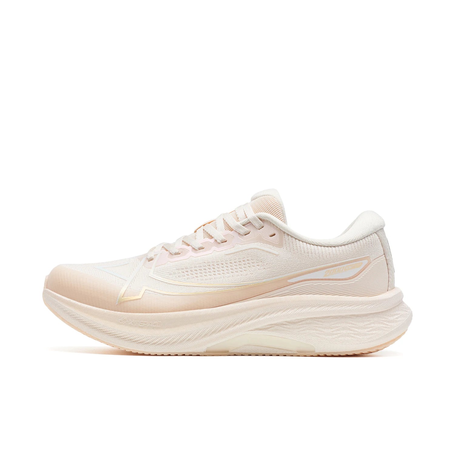 Xtep 2000km Plus Running Shoes Women's 2025 Spring Lightweight Anti-slip Wear-Resistant Training Jogging Sneakers 875318110009