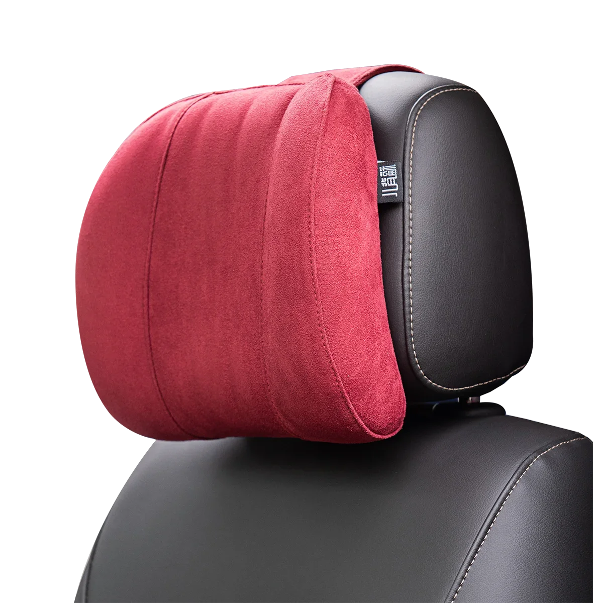 Forbell Car Headrest Pillow Suede Fabric Car Neck Pillow Car Seat Pillow Rest Headrest Memory Foam Headrest Car Accessories
