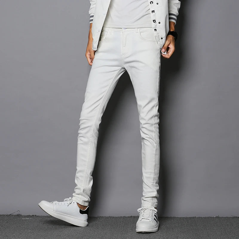 Men's Slim Fit Skinny Stretch Denim Jeans