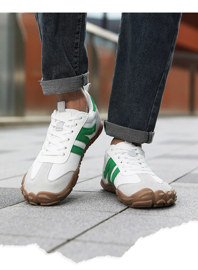 2026 New Wide Toe Barefoot Shoes Mens Womens Zero Drop Minimalist Sneakers Retro Outdoor Non Slip Walking Shoes Casual Sneaker