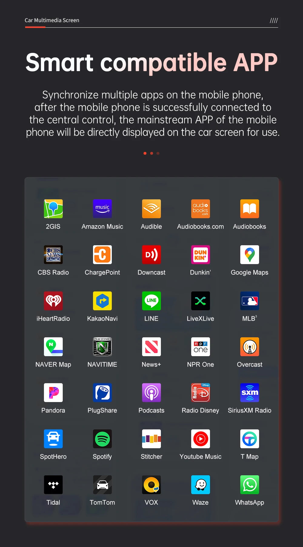 Mercedes-Benz NTG5.0 Wireless CarPlay & Android Auto Screen