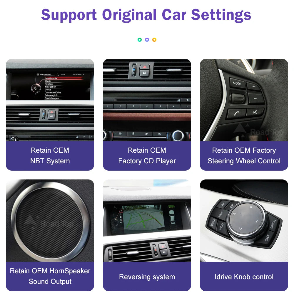 BMW 5 Series F10/F11 Multimedia Touch Screen | CarPlay & Android Auto