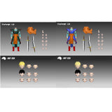 VitoForge Dragon Ball Super Saiyan Gohan Supreme Kai Realm Training Costume Realm Sword Magistrate Anime Action Figure Toy