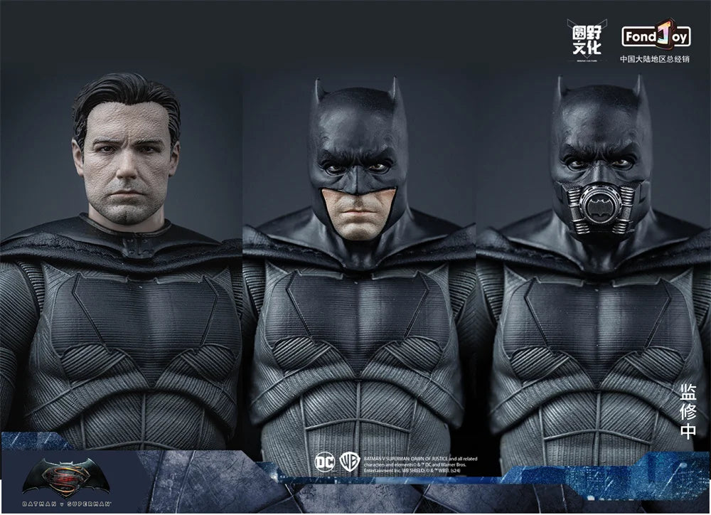 Fondjoy Justice League Ben Batman Figure Superman Batman Wonder Woman Aquaman Mera Anime Figures Collectble Models Toys Gift