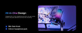 MAONO DGM20S USB Gaming Microphone with RGB & Boom Arm