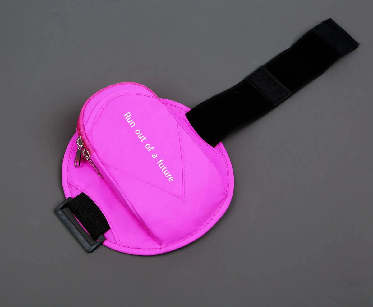 Outdoor Sports Running Fitness Mobile Phone Arm Bag Night Running Reflective Safety Wrist Bag Men and Women 6.5-Inch