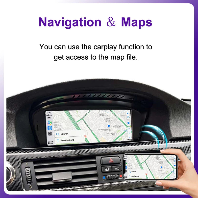 AUTOTOP 8.8" Wireless CarPlay & Android Auto for BMW 3 & 5 Series