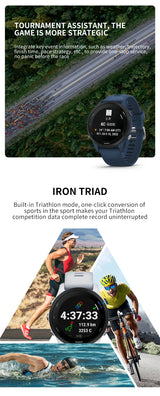 Garmin Forerunner 255 Professional Running, Riding, Swimming, Triathlon Marathon Track and Field Training smartwatch