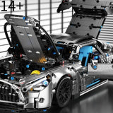 High Quality 1300+Pcs Sports Car Building Blocks 1:14 Model DIY Car Toy Assembly Model Ornament Birthday Christmas Gift for Boys