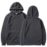 Women's Solid Color Pocket Hoodies Sports Fitness Sweatshirts Fashionable Casual Pullovers Multi Color