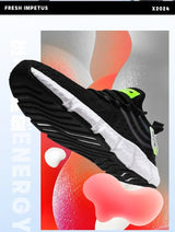 Unisex Breathable Lace-Up Casual Sneakers