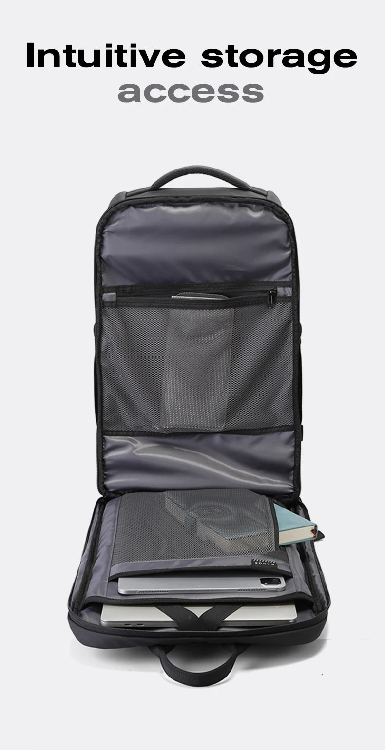 BANGE Multi New Men Backpack Sports Travel Business Large Capacity Dry and Wet Separation Outdoor Hiking with Shoe Compartments