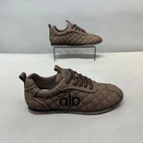 ClaWave Men Quilted Retro Jogger Shoes Lightweight Non Slip Casual Walking Sneakers Trendy Daily Footwear EU39-44