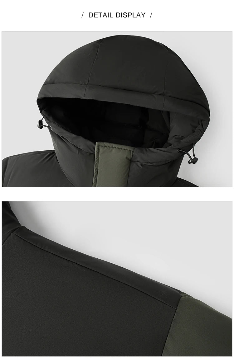 Semir Men's Premium Long Down Jacket | Waterproof
