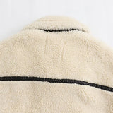 Faux-Fur Trimmed Moto Jacket