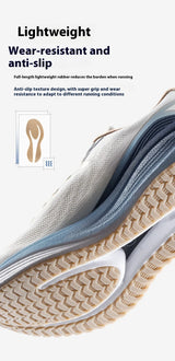 Xtep QINGYUN Running Shoes for Men 2025 Spring Lightweight Cushioned Wear-Resistant Training Professional Sneaker 975119110053