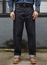 SauceZhan 344XX High-Rise Relaxed Selvedge Denim Jeans