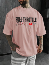Unisex Formula Racing Cotton T-Shirt | Loose Fit
