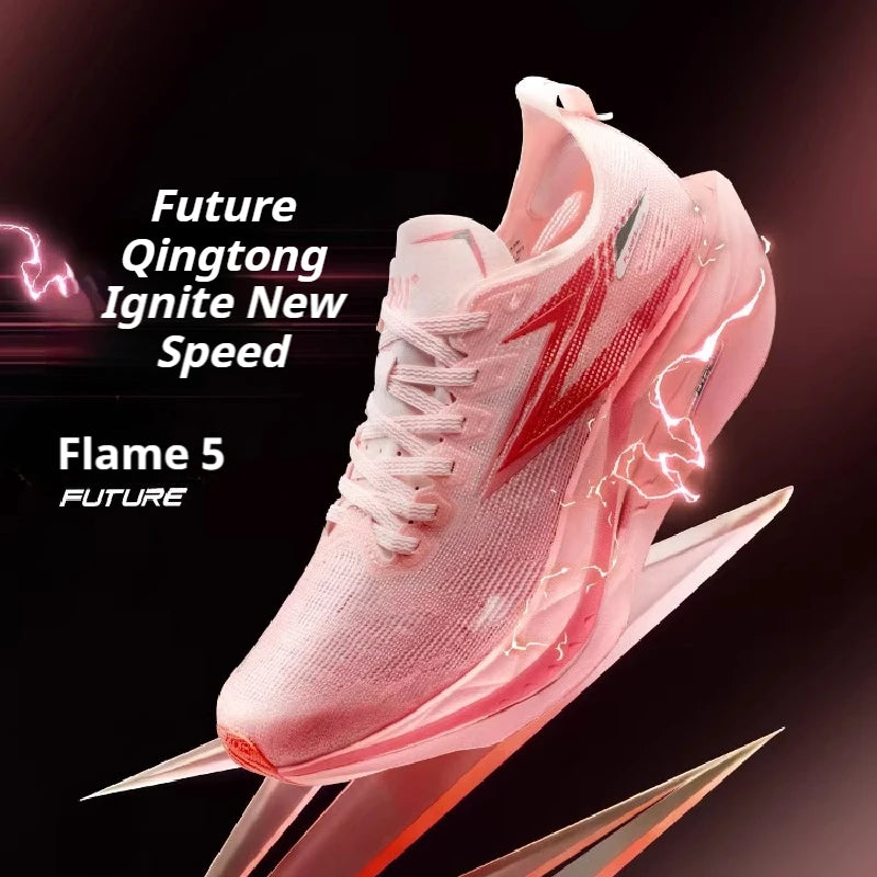 361 Degrees Flame 5 Future Running Shoes New Marathon Carbon Breathable Energy Return Durable Cushion Stable Sneakers 672612207
