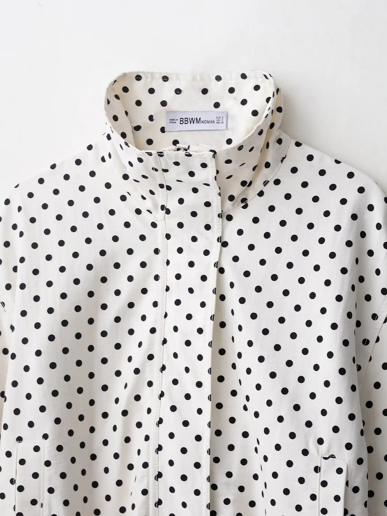 Fashion Polka Dot Shorts Sets For Women 2026 Spring Drawstring Bomber Jacket High Waist Shorts 2 Pieces Set Woman Outfits