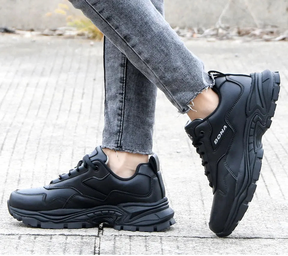 BONA New Designers Running Shoes Casual Fashion Sport Shoes Women Summer Breathable Luxury Brand Sneakers Ladies Footwear