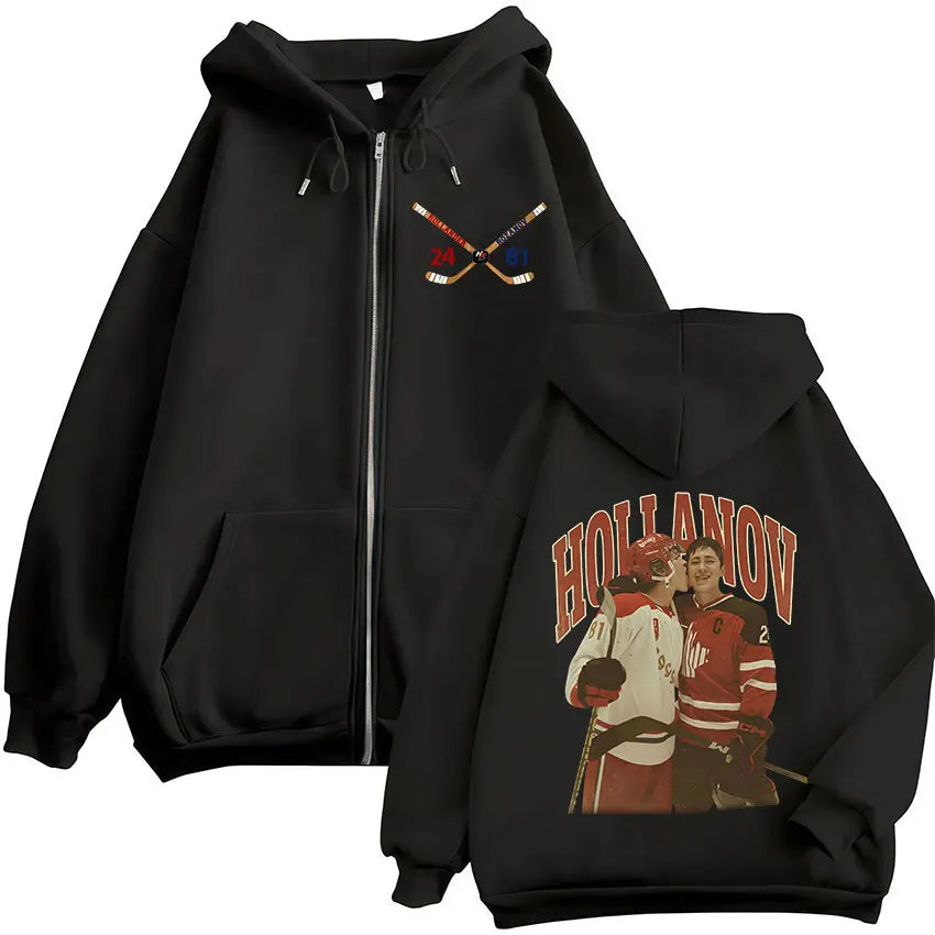 Ilya Rozanov 81 Boston Raiders Fleece Zip Hoodie