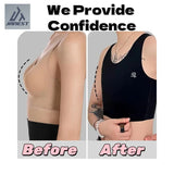 Seamless Pullover Chest Binder – Breathable USA-Made Comfort Sportswear Thin Vest