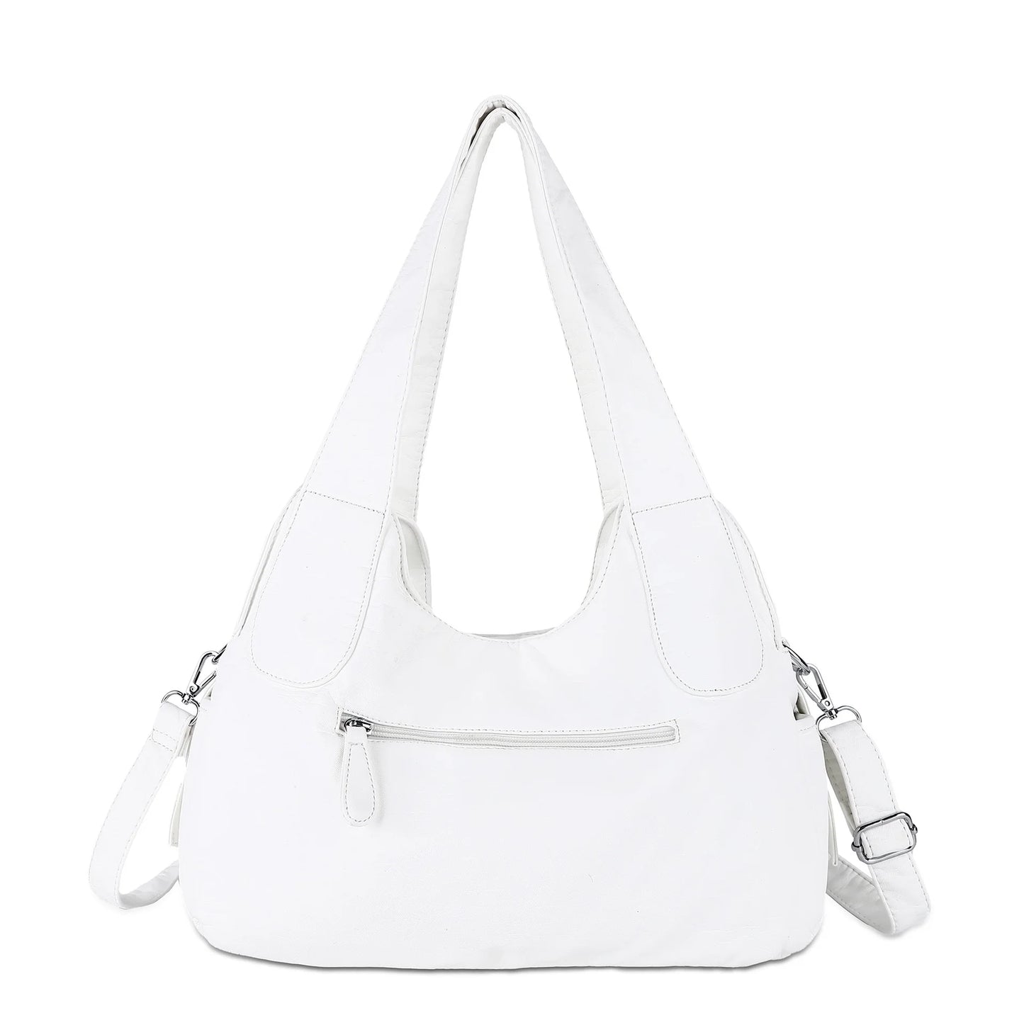 Angel kiss Women Handbags Fashion Shoulder Bag Large Black Tote Top-handle Shopping Pack Multiple Pockets Satchel Lady  Purse