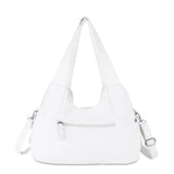 Angel kiss Women Handbags Fashion Shoulder Bag Large Black Tote Top-handle Shopping Pack Multiple Pockets Satchel Lady  Purse