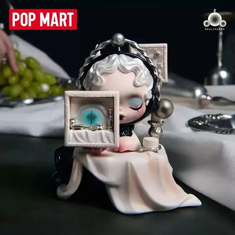 POP MART SKULLPANDA The Feast Begins Series Mystery Box Genuine Blind Box Guess Toys gift Ornament Figurines Home Decor Desktop