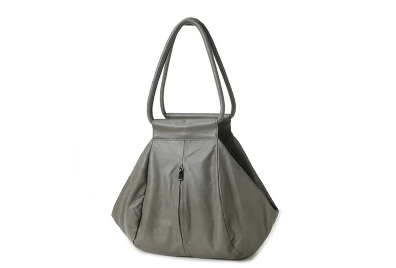 Slouchy Soft Cowhide Large Capacity Purses Handbags For Women 2026 Genuine Leather Shoulder Bags Travel Bag Underarm Wrist Bags