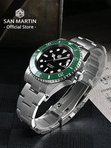 San Martin Upgraded Version 40mm Water Ghost Diver Watch Men Luxury Automatic Mechanical Watches Sapphire Waterproof 200m SN0017