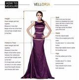 Elegant Mermaid One-Shoulder Beaded Evening Gown