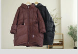 Women’s Oversized White Duck Down Puffer