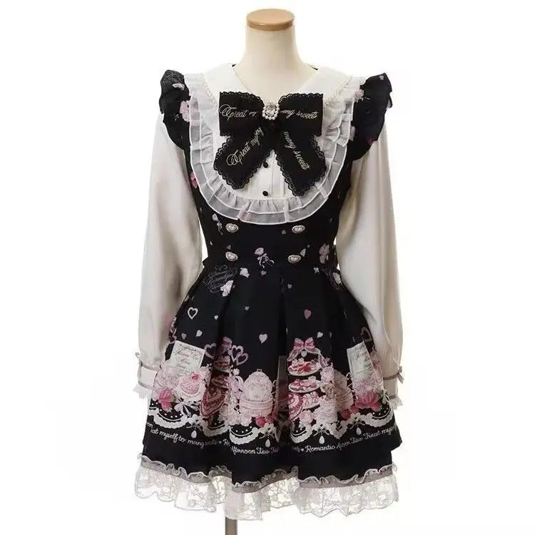 Kawaii Sweet Lolita Bow Dress