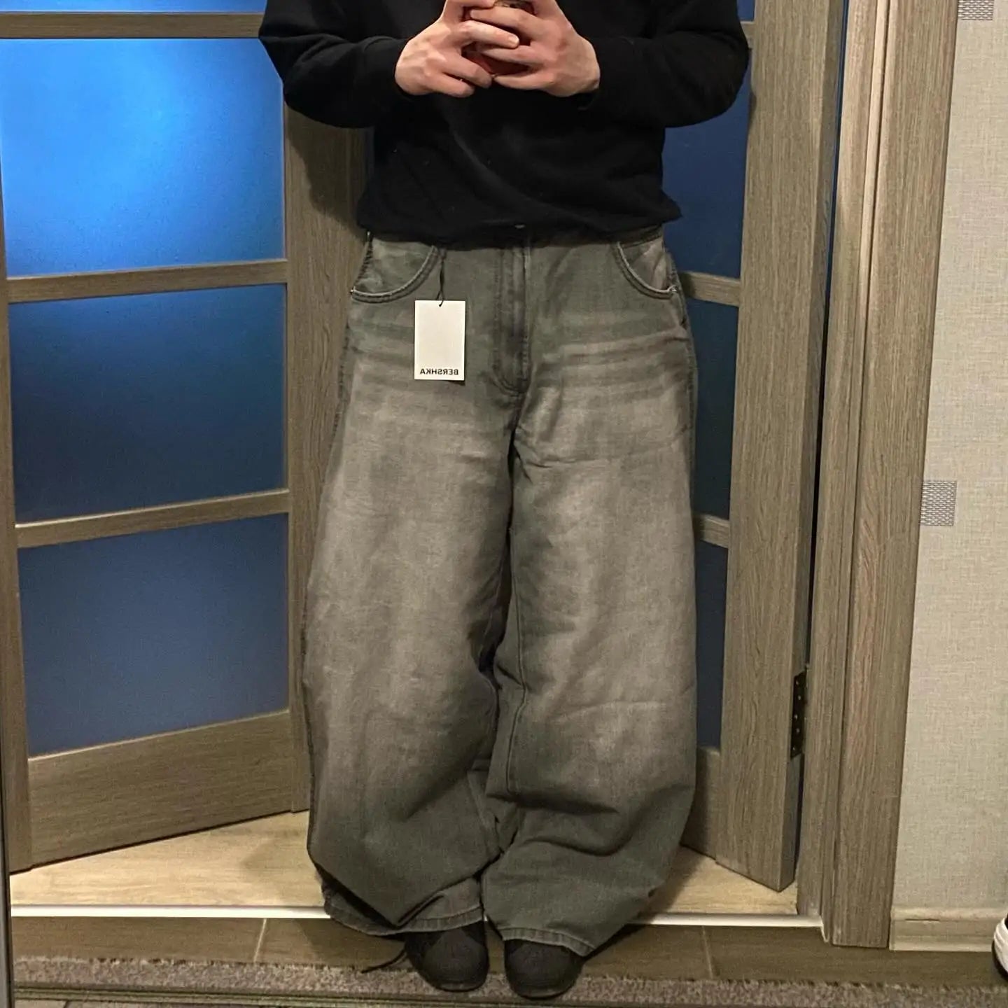 Y2K Harajuku Patchwork Baggy Jeans