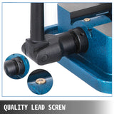 SucceBuy 3 Inch / 5 Inch Jaw Width Heavy Duty Milling Vise Bench Clamp Vise High Precision, 360 Degree Swiveling Base CNC Vise