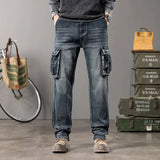 Men's Wide-Leg Straight Jeans | Relaxed Workwear Fit