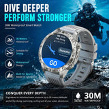 GUHUAVMI TANK Y102 GPS Smart Watch | 3ATM
