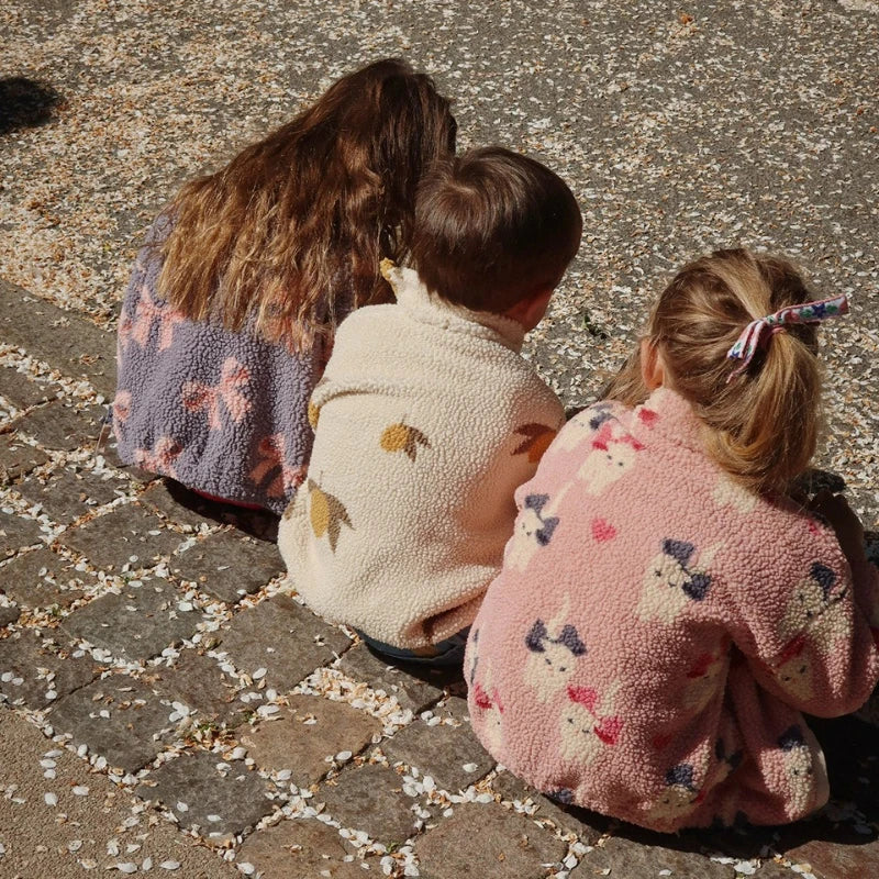 Kids' Sequin Lambswool Winter Jacket