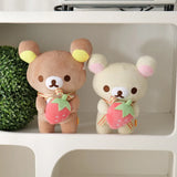 Rilakkuma & Strawberry Bear Plush Doll | Kawaii Gift