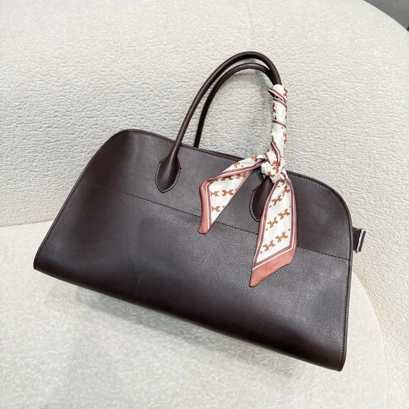 UXST Genuine Saddle Leather Tote Bag – All-Steel Hardware