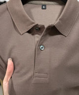 100% pure cotton high-end brand men's short sleeve polo shirt 2026 summer luxury fashion pony embroidery golf top casual T-shirt